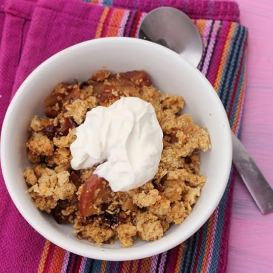 Apple Crisp and a reflective farewell