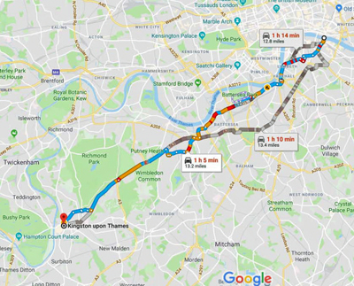 London Bridge to Kingston-upon-Thames