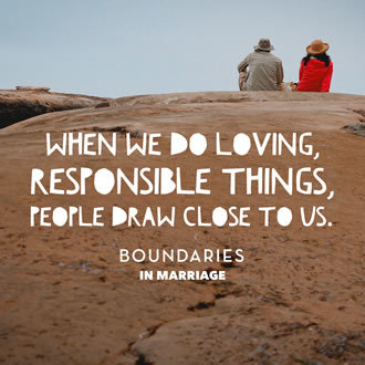 Boundaries in Marriage