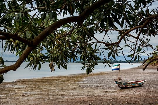 Bunce Island seashore, Sierra Leone