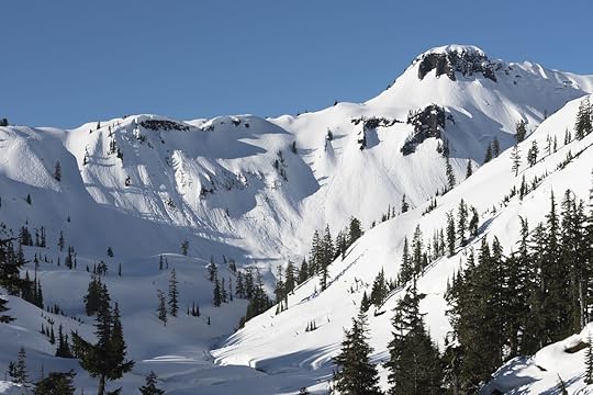 Mt Baker Ski Area snowy peaks
