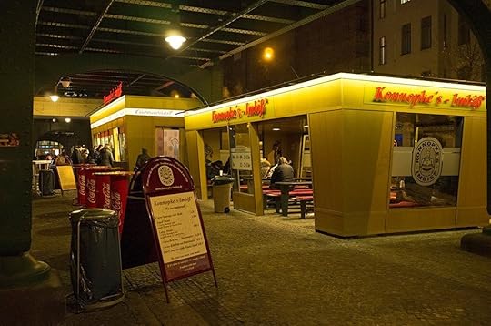 Currywurst stand in Berlin