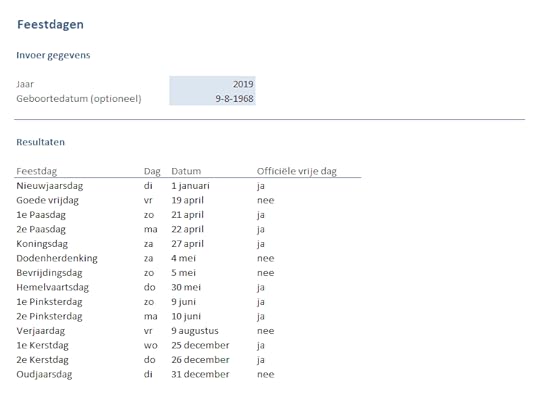 Kalender & Vrije Tijd Toolkit