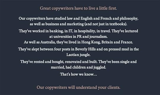 Taleist example About Us page