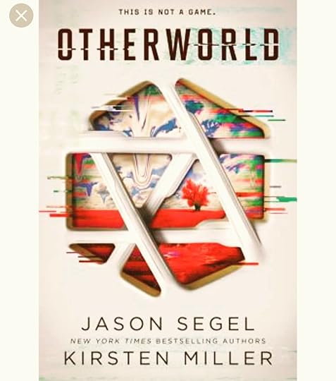 I finished #YAlit OTHERWORLD by Jason Segel and Kirsten Miller a few days ago and I’m still thinking about it and wish I could read the sequel now. I love books that suck me in and don’t let me go, that make me deeply care about the characters and their fate, and that have an emotional pull, a fast pace, great suspense, and good twists. Otherworld had all that. I believed in the world! <br />In Otherworld, Simon enters a virtual reality game to help save Kat, the girl he loves, who had an accident and was plunged into the game as experimental therapy. But when you’re wearing the disc that he and Kat both are, you can get hurt or die if your character does in the game. And he discovers there are more people that need rescuing, so it is high-stakes. The book completely gripped me; all I wanted to do was read! I especially loved the reveals and twists, and that the girls were strong-girl characters even though they didn’t have as much of a role as the boys did.<br /><br />The only thing I didn’t like was the ending which felt a little abrupt to me and made it clear that there was a sequel coming. But that is a personal pet peeve; I like books that even though they are part of a series the story still feels complete on its own, even though more will happen. <br />I cared so much about the characters and I can’t wait to dive into the sequel! It was a satisfying read. If you like YA fantasy or sci-fi, check it out. Highly recommended. 5/5 stars.<br /><br />#bookstagram #bookrecs #bookrecommendations #kirstenmiller #jasonsegel #yabooks #yabookrecs
