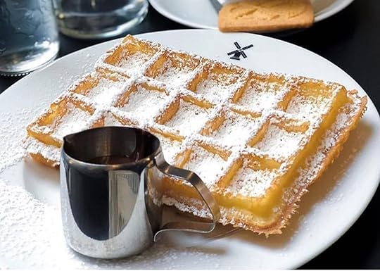 Belgian waffles from Maison Dandoy