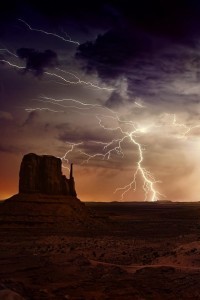 Desert Lightening