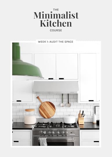 The Minimalist Kitchen week 1 site audit from The Faux Martha