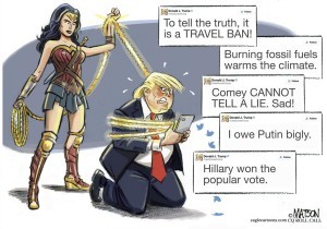 Trump & Wonder Woman