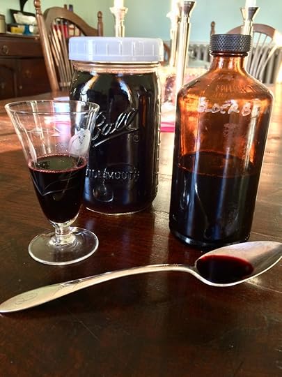 Elderberry cordial ~ {bits & pieces} ~ Like Mother, Like Daughter