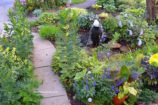 Milkweed design front garden