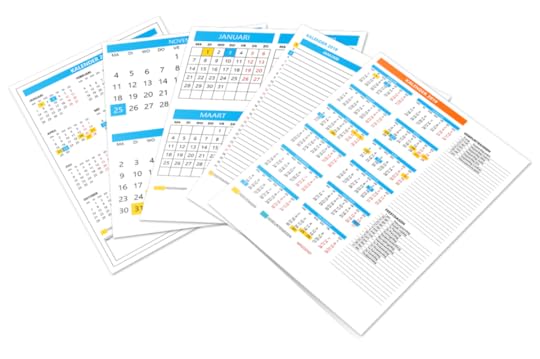 Excel Kalender sjabloon 5 voorbeelden