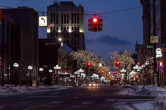 View of Main Street in Ann Arbor, Michigan