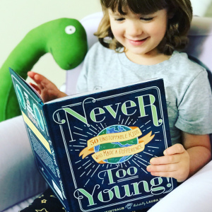 https://thebabybookwormblog.wordpress.com/2018/09/11/never-too-young-50-unstoppable-kids-who-made-a-difference-aileen-weintraub/