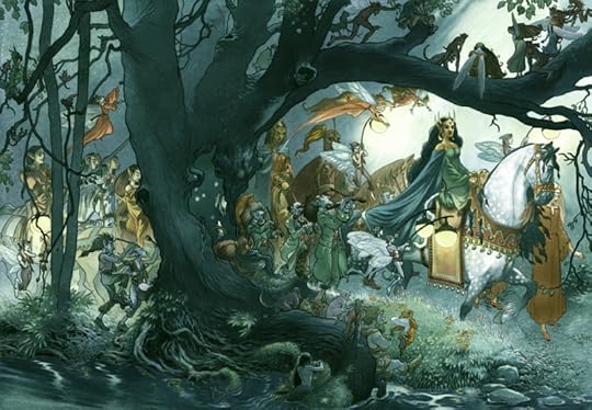 Fairy Procession by Charles Vess