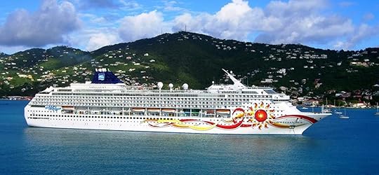 Norwegian Cruise Line vessel at sea