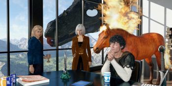 The Five contemplate a Hugo Award
