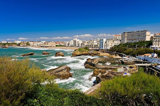 Cityscape of Biarritz, France