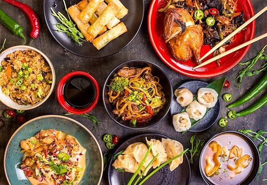 Assorted Chinese food set