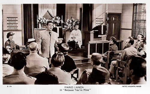 Mario Lanza in Because You're Mine (1952)