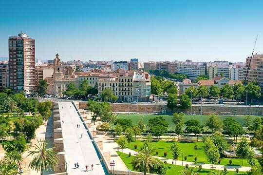 Park Turia in Valencia, Spain