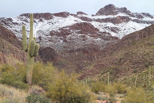 Superstition Mountains in Arizona