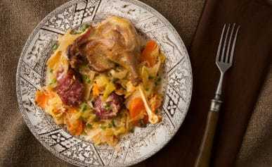 German braised duck