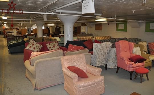 These furniture donations, including the rug mentioned in this story, are given at no cost to families and individuals recovering from homelessness.