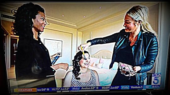 Lisa Niver getting glamorous with Glamsquad