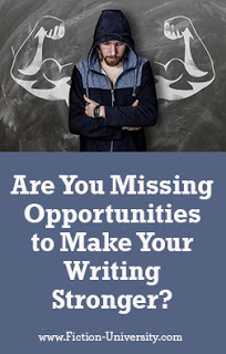 adverbs, cliches, scene breaks, choosing a title, the wake up scene