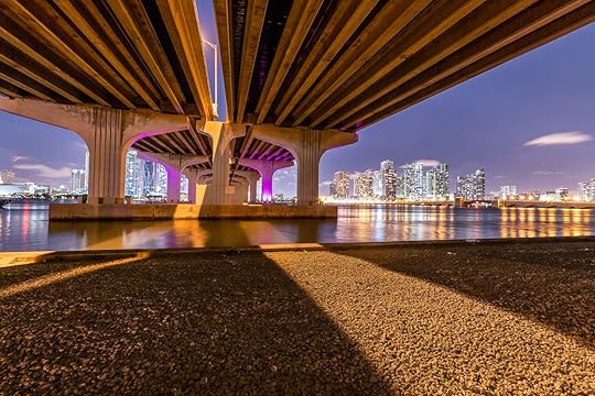 The Miami skyline from Watson Island