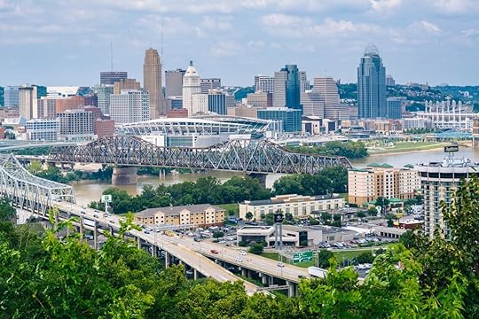 View of Cincinnati from Devou Park in Covington, Kentucky