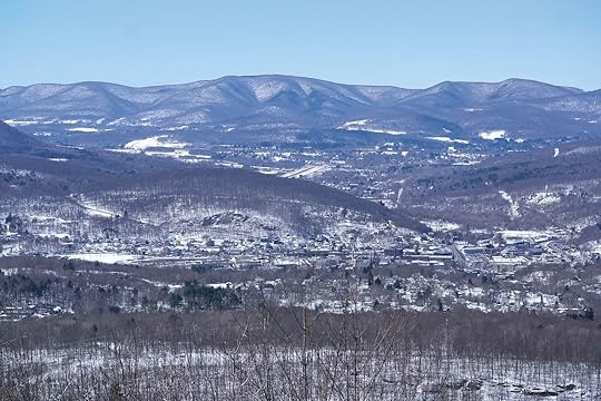 View of the mountains in Massachusetts