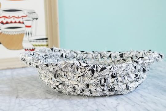 Fabric Rope Basket | Crochet using fabric and rope with Vickie Howell