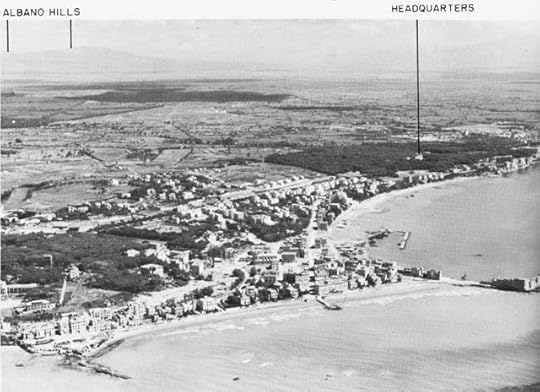 Anzio town, looking south toward Nettuno (US Army Center of Military History)