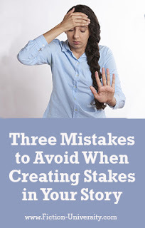 stakes, make readers care, conflict, tension
