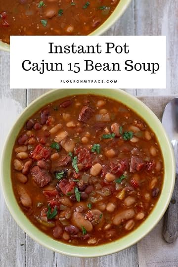Instant Pot Cajun 15 Bean Soup recipe is an easy no soak bean soup recipe you don't want to miss.