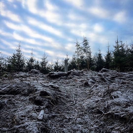 Frosty hill