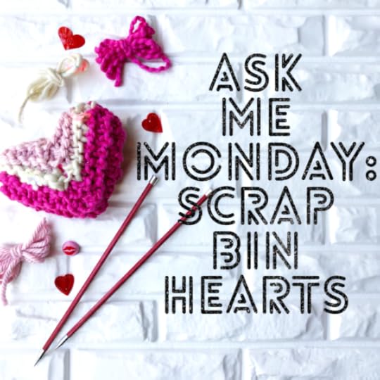 Scrap Bin Heart Plushies | #knitting pattern for #valentines by Vickie Howell