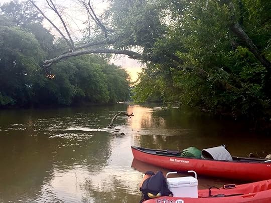 french broad river paddle in ashevile, nc