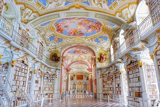The Library of the Benedictine Monastery in Austria