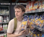 Shopping avec Norman