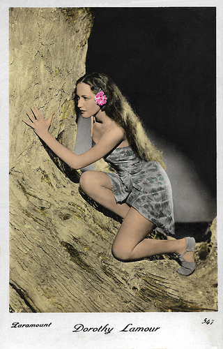 Dorothy Lamour in The Jungle Princess (1936)
