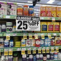 Ralphs closeout sale for vitamins