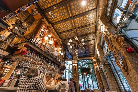 Taberna del Carmen Puerta restaurant at Plaza del Carmen Square in Granada, Andalusia, Spain