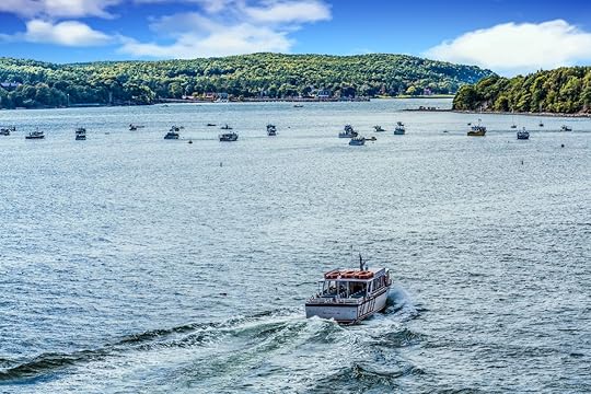 Bar Harbor on the coast of Maine