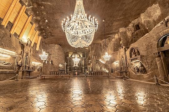 St. Kinga's Chapel in the Wieliczka Salt Mine in Poland