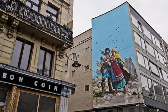 comic art in brussels