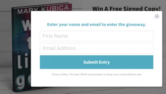 email capture form