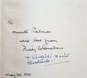memorabilia, biographer, Mrs. Oswald Chambers, Oswald Chambers, author autograph, New Zealand. Christian Value Books, Tasmania